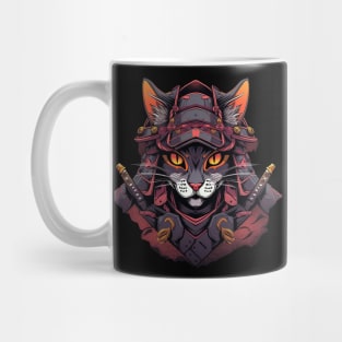 samurai cat Mug